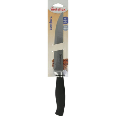 Metaltex Metaltex Comfort Meat Knefe 33 cm in acciaio inossidabile nero