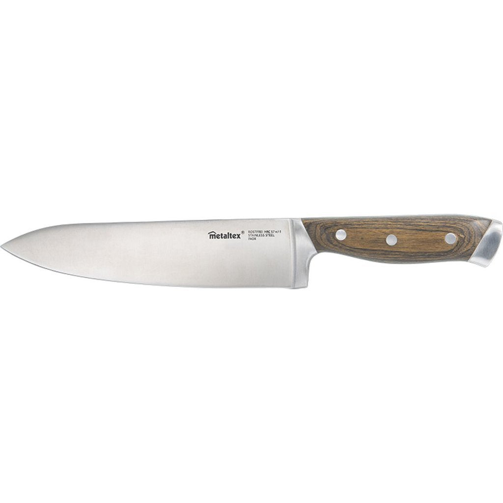 Metaltex Metaltex Heritage Chefs con mango de madera 34 cm