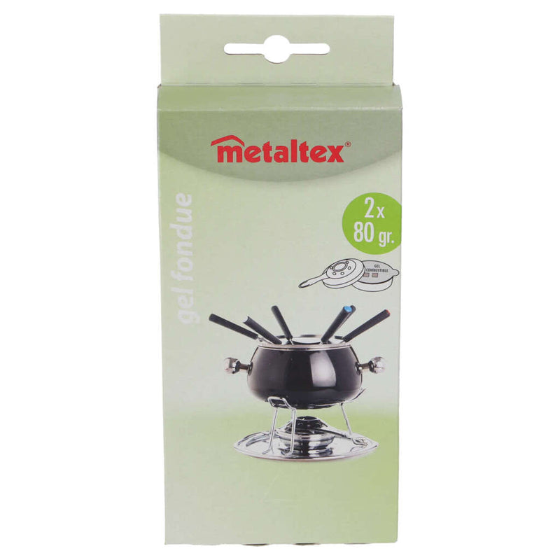 Metaltex metaltex fondue brandgel 2 piezas