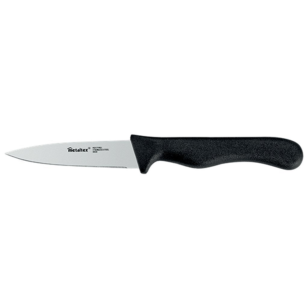 Metaltex Metaltex Basic Line Kitchen Knife de 21.5 cm de acero inoxidable negro