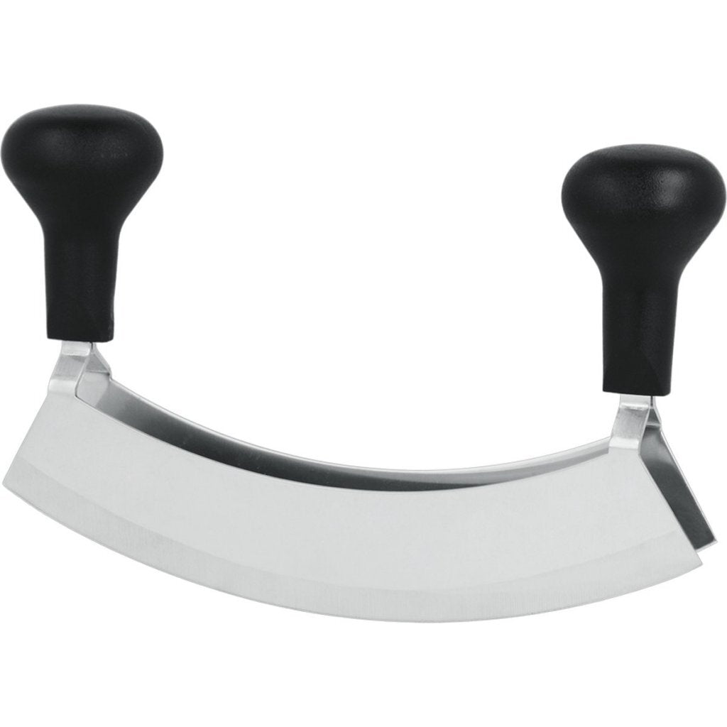 Metaltex Metaltex Chopping Knife con cuchillos dobles de acero inoxidable Negro