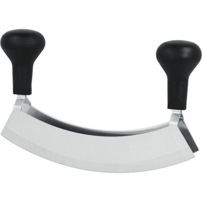 Metaltex Metaltex tagliere coltello con doppio coltelli in acciaio inossidabile nero