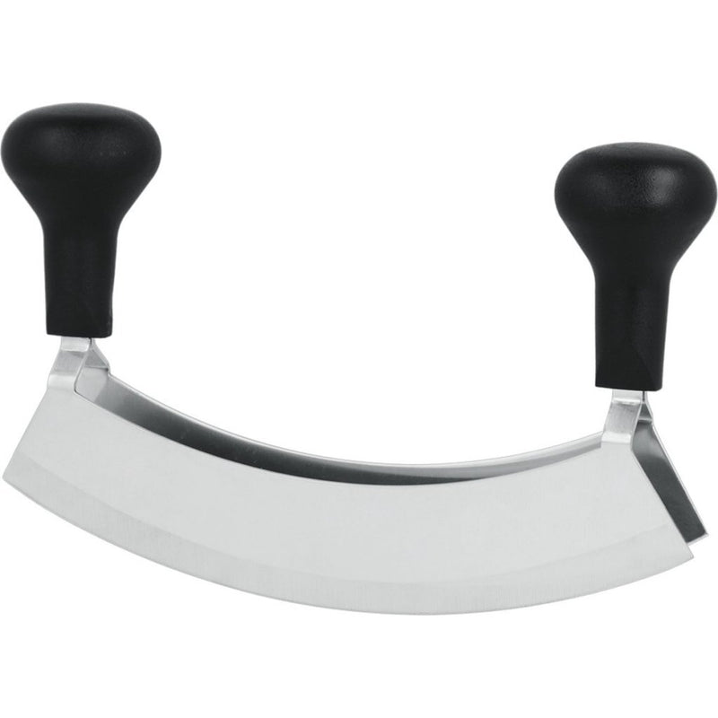 Metaltex Metaltex Chopping Knife con cuchillos dobles de acero inoxidable Negro
