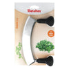Metaltex Metaltex Chopping Knife con cuchillos dobles de acero inoxidable Negro
