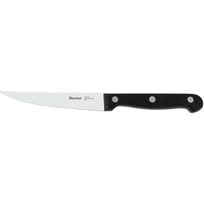 MetalTex Metaltex Professional Steak Knefe 21 cm in acciaio inossidabile nero