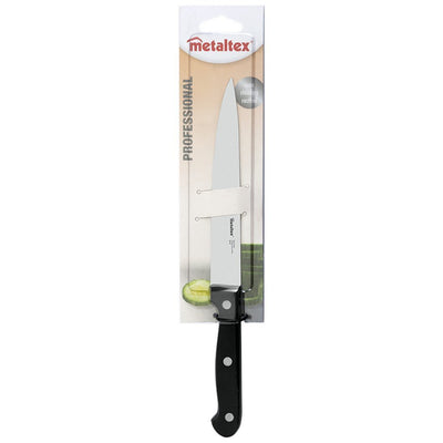 Metaltex Metaltex Professional Universal Chef's Knife 28 cm in acciaio inossidabile nero