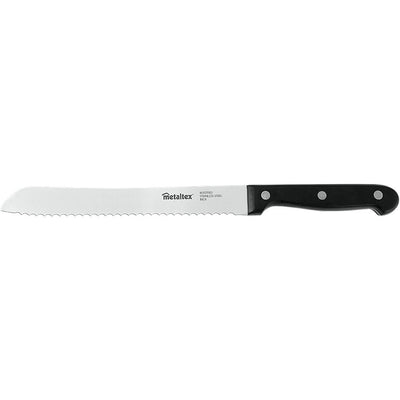 Metaltex Metaltex Professional Broodmes 32,5 cm Acciaio inossidabile nero