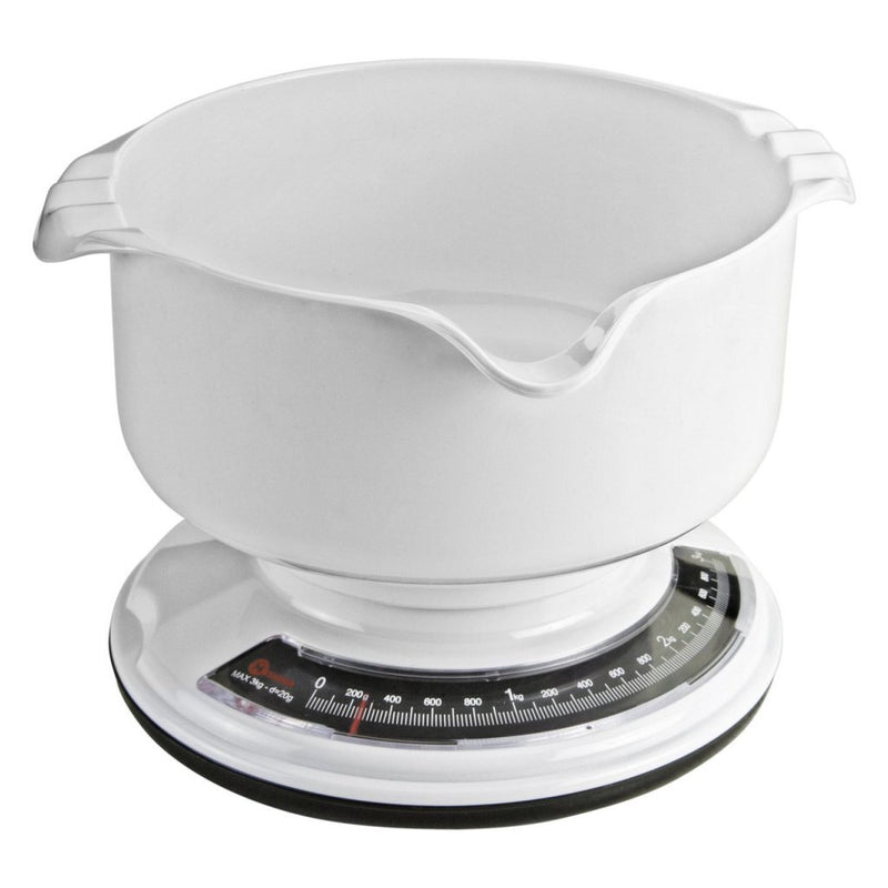 Metaltex Metaltex Skala Mechanical Kitchen Scale Bianco
