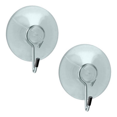 Metaltex haken met zuignap 2 stuks