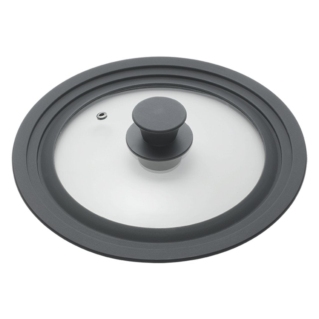 Metaltex Metaltex Pan tanca 16-20 cm de vidrio de silicona negra