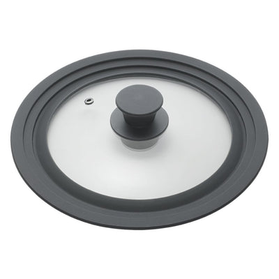 Metaltex Metaltex Pan tanca 16-20 cm de vidrio de silicona negra