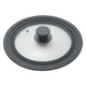 MetalTex Metaltex Pan Tanca da 16-20 cm vetro di silicone nero