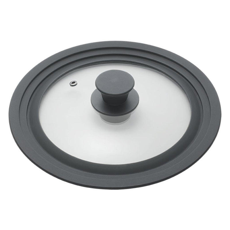 Metaltex Metaltex Pan tanca 16-20 cm de vidrio de silicona negra