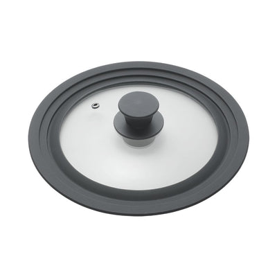 Metaltex Metaltex Pan Tanca da 20-24 cm in vetro silicone nero