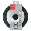 Metaltex Metaltex Pan Tanca 20-24 cm Silicona de vidrio Negro