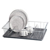 Metaltex Metaltex Colonia Drain Rack 48x30 cm de plata gris