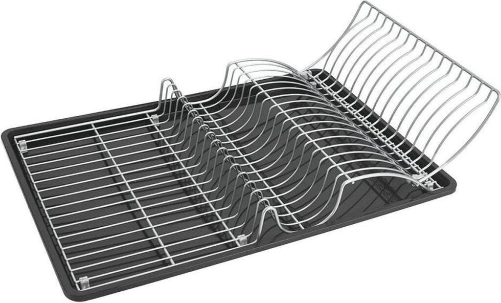 Metaltex Metaltex drup rock wingtex 51x31 cm antracite argento a 2 pezzi