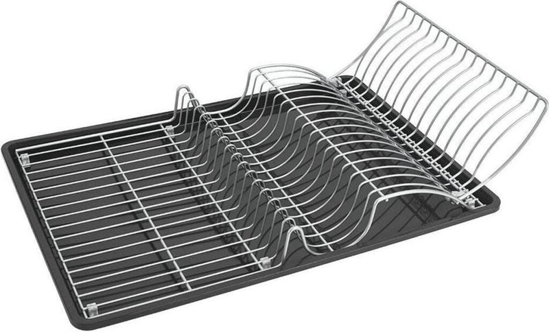 Metaltex Metaltex drup rock wingtex 51x31 cm antracite argento a 2 pezzi
