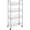 Metaltex Metaltex Kitchen Bathem Storage Trolley ascona 41x23x84 cm ruedas