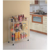 Tomado-Metaltex Tomado-Metaltex Grande portaoggetti su ruote 64x31x84 cm argento