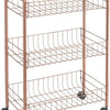 Metaltex Metaltex Baño Kitchen Trolley Lugano Cobre
