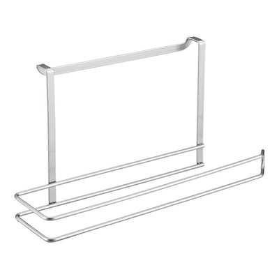Porta di carta da cucina Galileo metaltex metaltex 34x18x10 cm argento