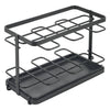 Soporte de utensilios de cocina Metaltex Metaltex 23x11x15 cm de metal negro