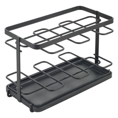 Soporte de utensilios de cocina Metaltex Metaltex 23x11x15 cm de metal negro