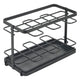 Porta di attrezzi da cucina metaltex metaltex 23x11x15 cm in metallo nero