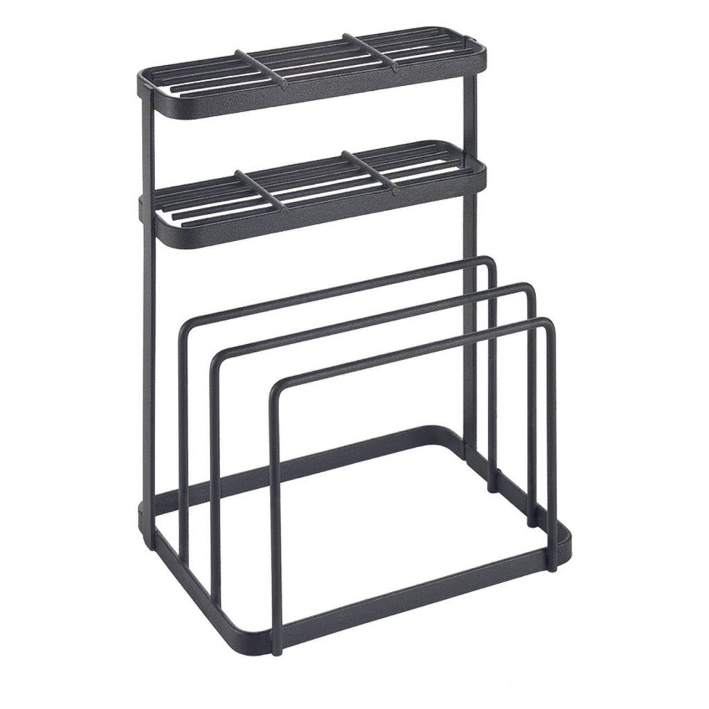 Metaltex Metaltex Tokyo Line Rack para barcos Kleass and Slips 16x12x22 cm negro