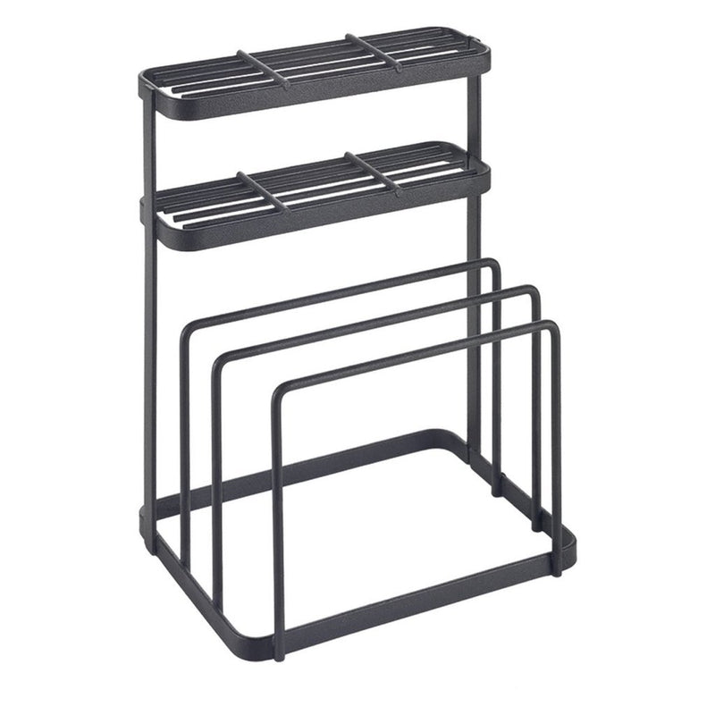 Metaltex Metaltex Tokyo Line Rack para barcos Kleass and Slips 16x12x22 cm negro
