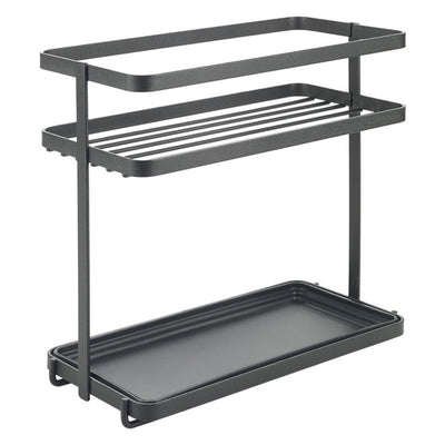 MetalTex Metaltex Herb Rack 2 Ploor 23x11x22 cm Black Metal