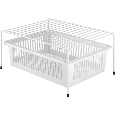 Metaltex metaltex rek + cesta 33x45x20 cm blanco