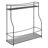 Metaltex Metaltex herb rack 2-layer Basalmico Black - afbeelding 1