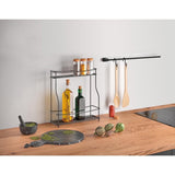 Metaltex Metaltex herb rack 2-layer Basalmico Black - afbeelding 2