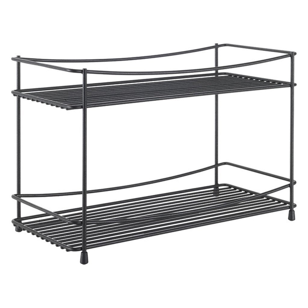 Metaltex Metaltex Origano erbe rack 2 pavimenti in metallo nero opaco