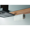 Metaltex MetalTex Kitchen Roll Himping 30x3x10 cm nero