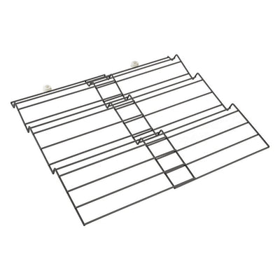 Metaltex Metaltex Shippable Shription Rek 26-51 cm Black Metal