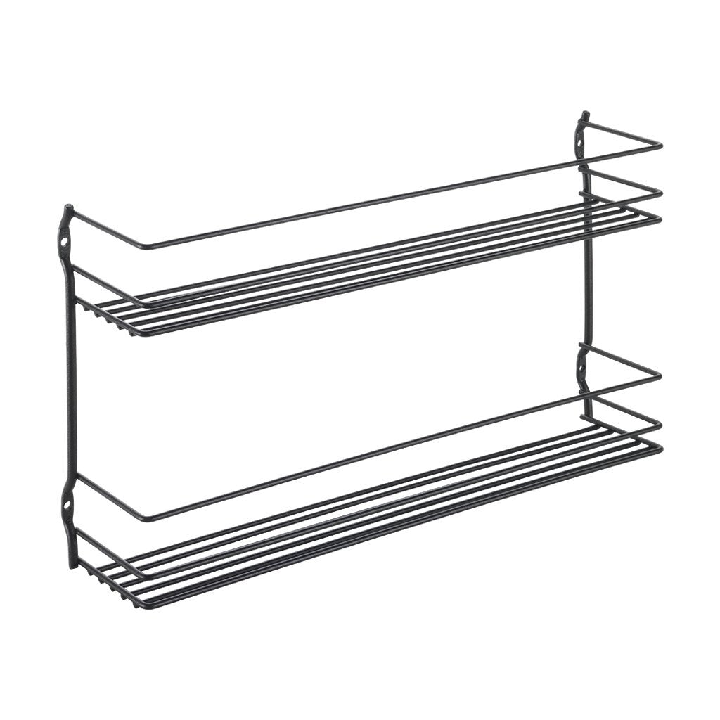 Metaltex Metaltex Pepito Herb Rack 2 pisos 36x8x19 cm negro
