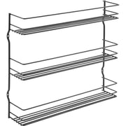 Metaltex pepito kruidenrek 3 etages 36x32x8 cm zwart - afbeelding 1