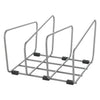 Metaltex Metaltex Backy Macks y soporte de vástago de deslizamiento 22x21x14 cm de plata