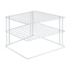 Metaltex Metaltex Silos Space Side Rek 2 pantalones cortos 25x25x19 cm blanco