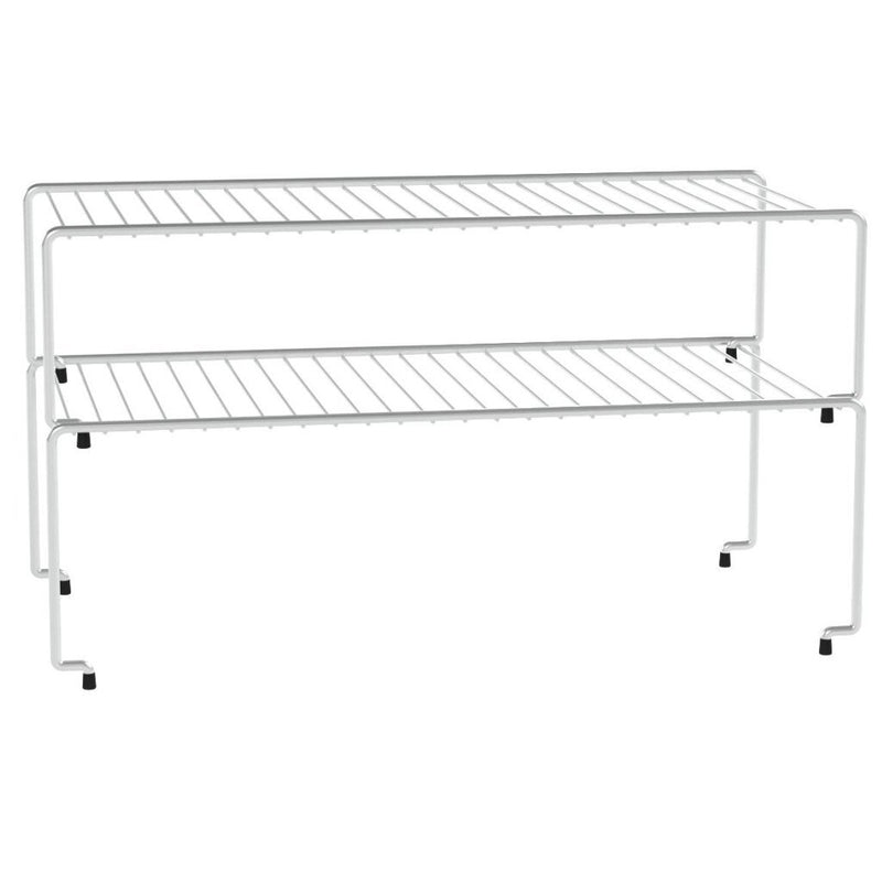 METALTEX METALTEX Sky Space Winner 2 piani 47x23x26 ​​cm in argento