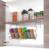 Estante de especias plegable metaltex metaltex 40x28x33 cm de plata