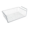 Metaltex Metaltex Canasta de almacenamiento de kanguero 40x26x14 cm de plata