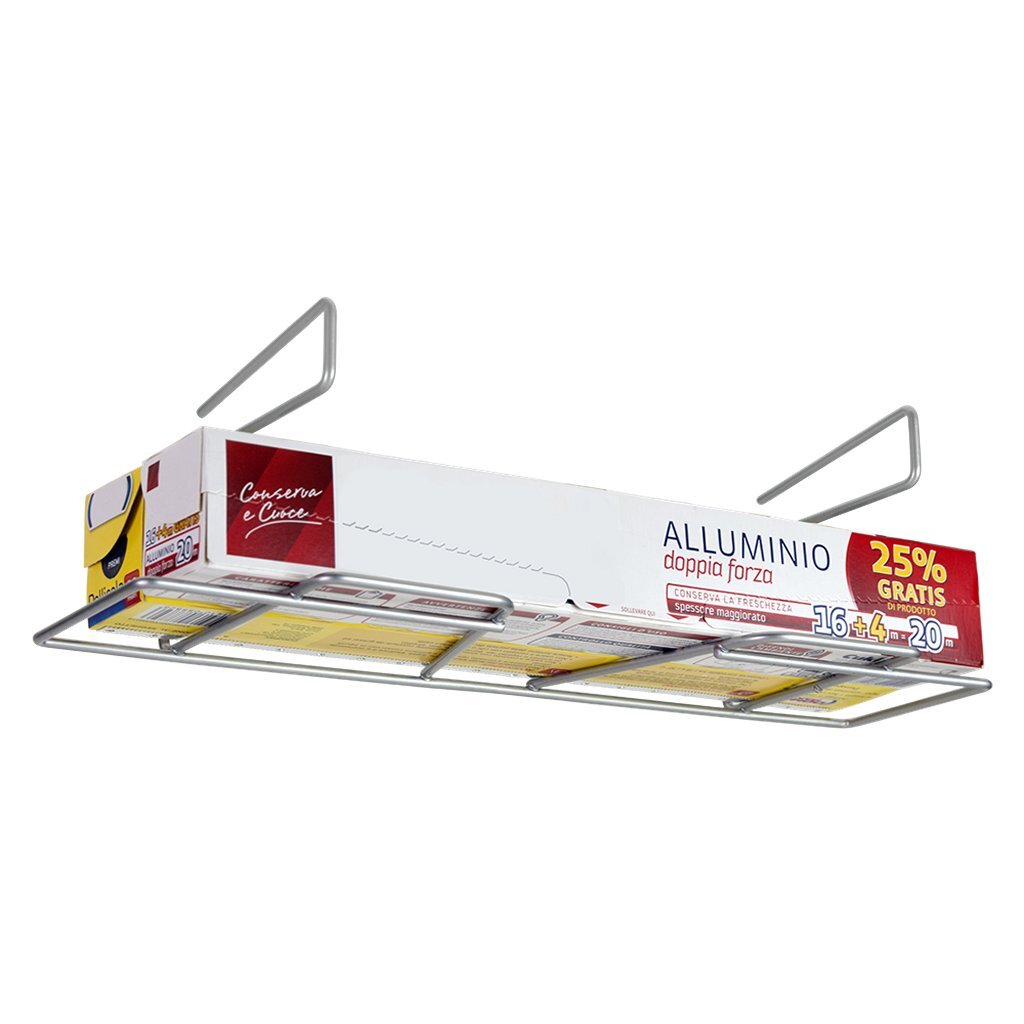 Metaltex Metaltex Houseing Foule Suportador 33x12x9 CM Plata