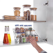 Metaltex up and down rekje 33x28x22 cm zilver - afbeelding 2