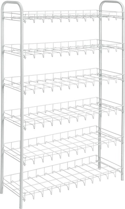 Metaltex Metaltex Shoe Rack Shoe de 6 capas 6 Blanco