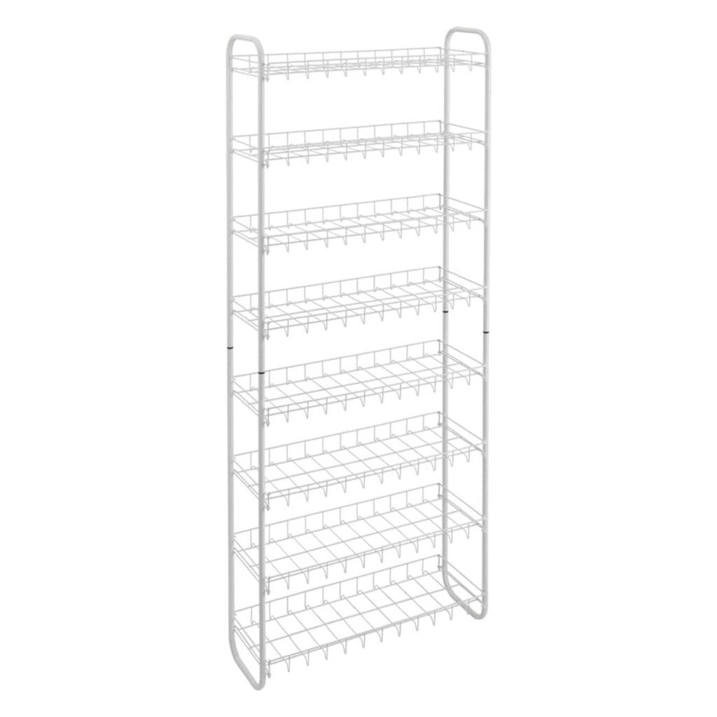 Metaltex Metaltex Shoe Shoes Rek 8 Pisos 64x23x165 cm blanco
