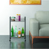 Metaltex metaltex belino lava trollly + soporte de botella 23x41x63 negro
